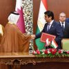 Signing Ceremony of New Documents of Cooperation between the Republic of Tajikistan and the State of Qatar