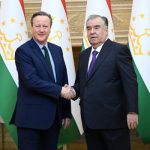 Президент Республики Таджикистан Эмомали Рахмон принял Министра иностранных дел, Содружества и развития Великобритании Дэвида Кэмерона